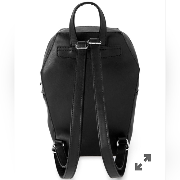 Brand new Jack Skellington coffin mini backpack. Gorgeous! 9x4x11 - Picture 3 of 4